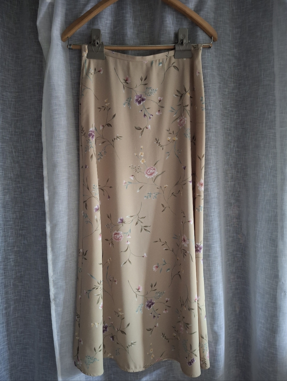 Vintage Kathi Lee Collection Floral Maxi Skirt Size 6 Cottagecore